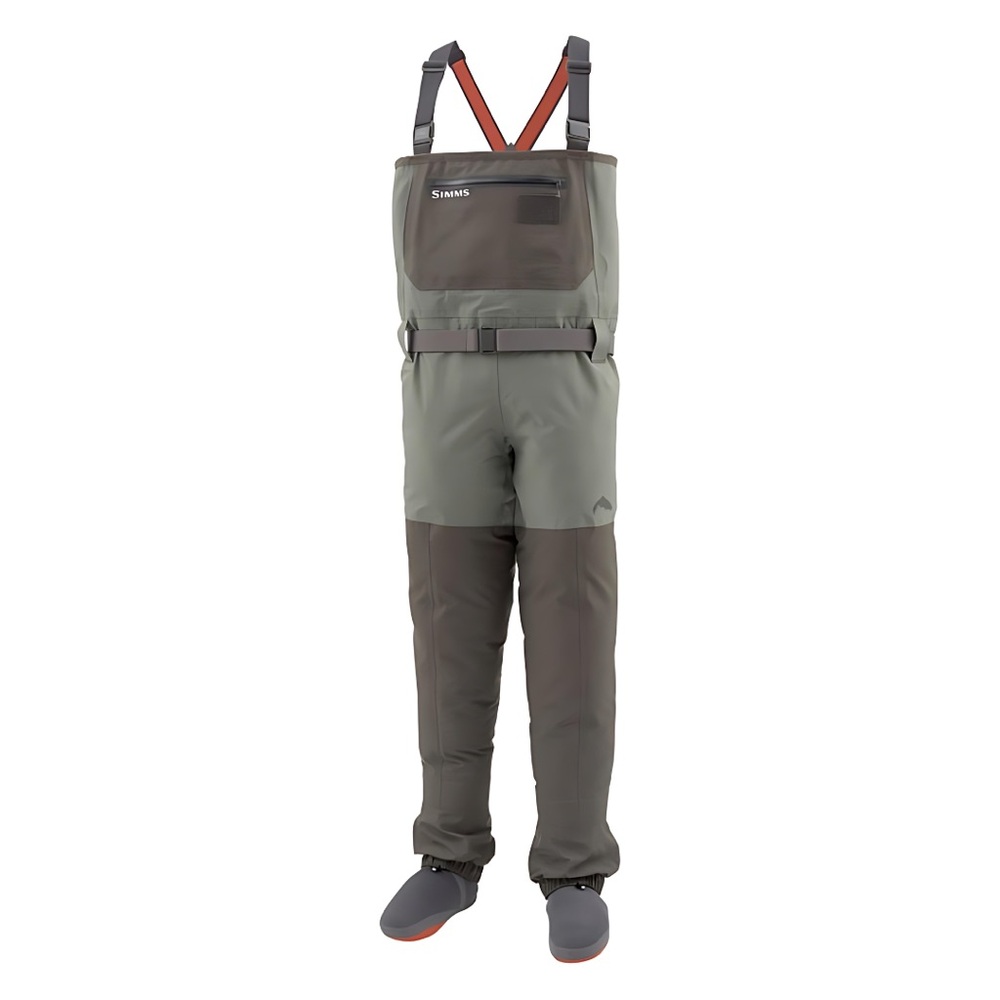 Simms Men’s Freestone Waders - Stockingfoot - Dark Gunmetal - Size L (9-11)